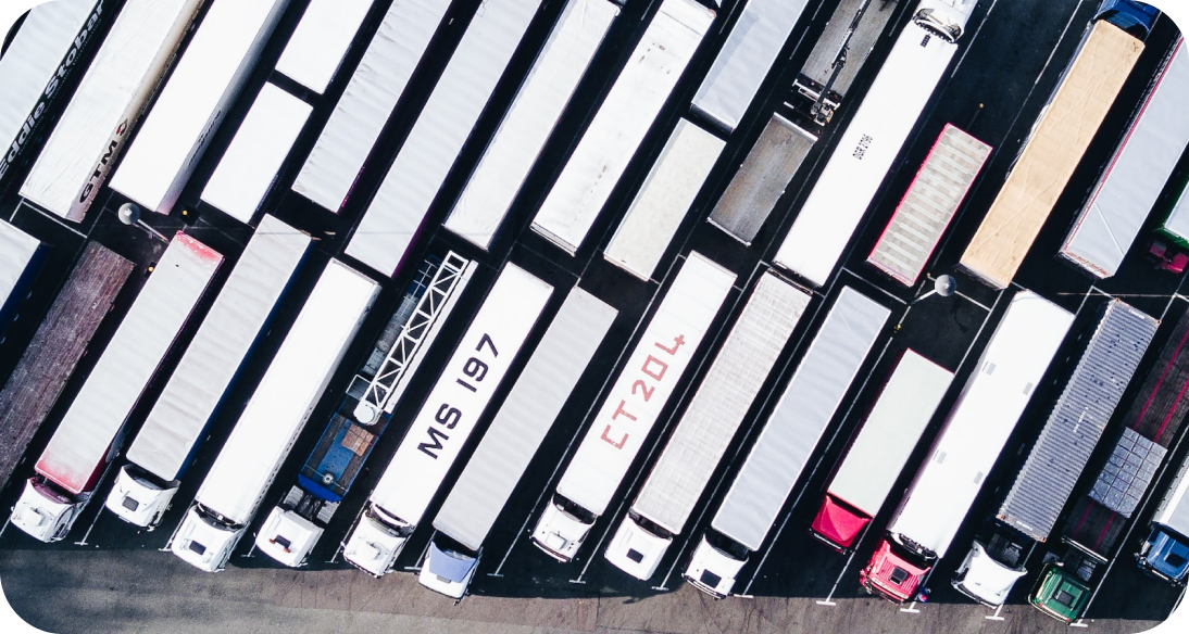 parked transportation trucks