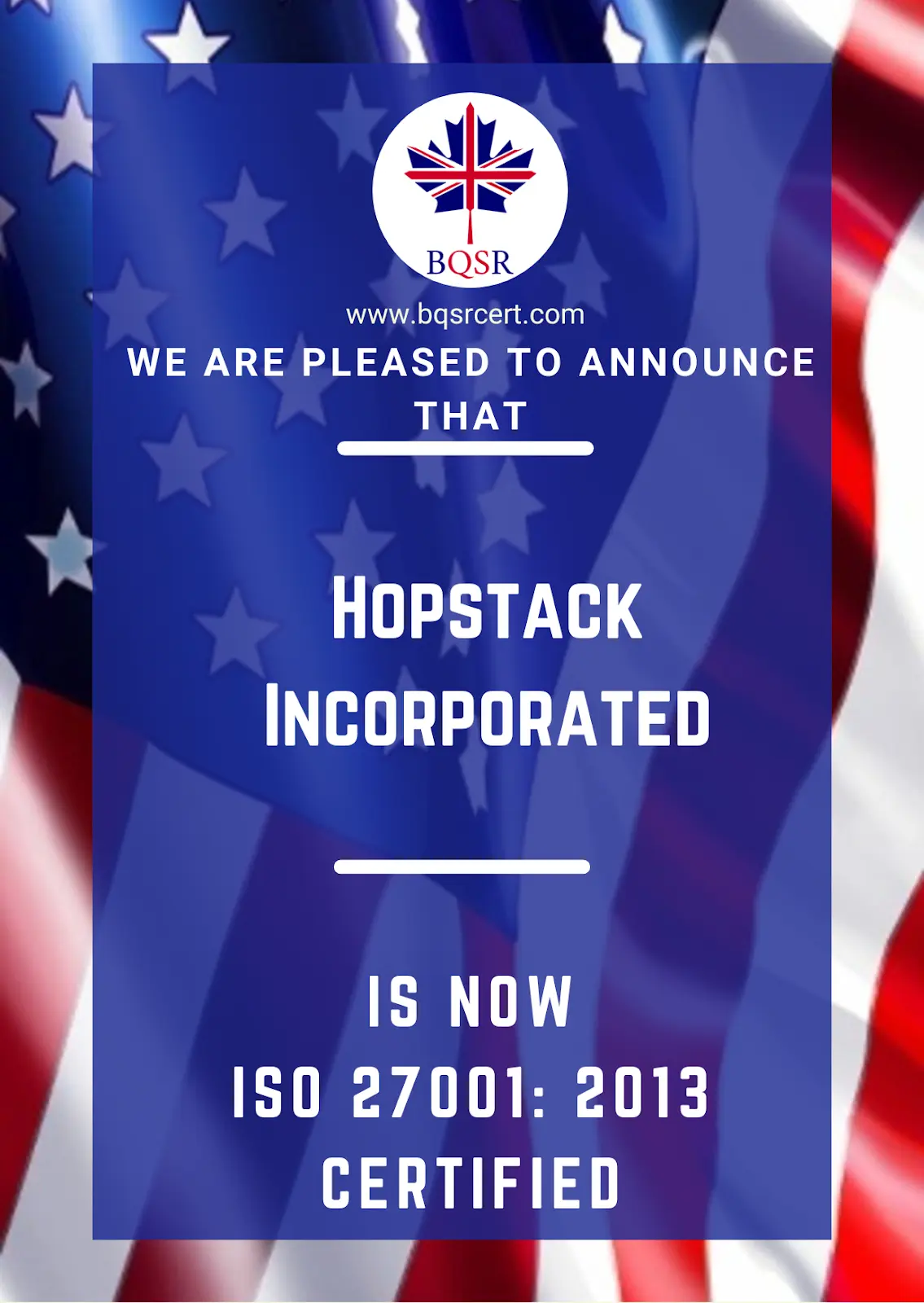 Hopstack ISO announcement