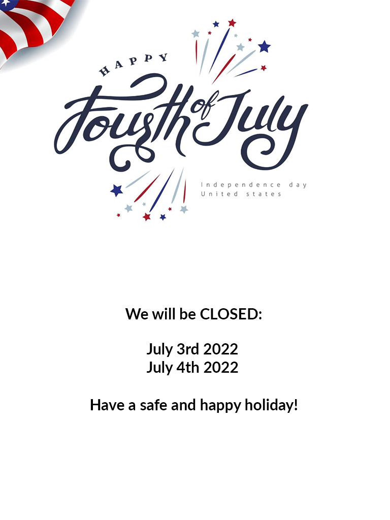 July 4th 2022 Special Hours JM Furniture