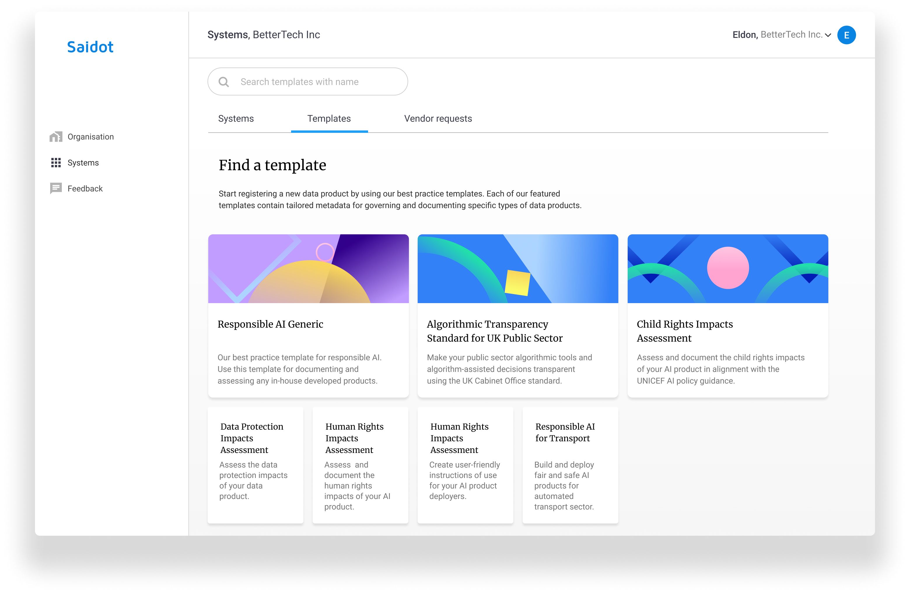 Saidot - Platform for AI Governance and Transparency
