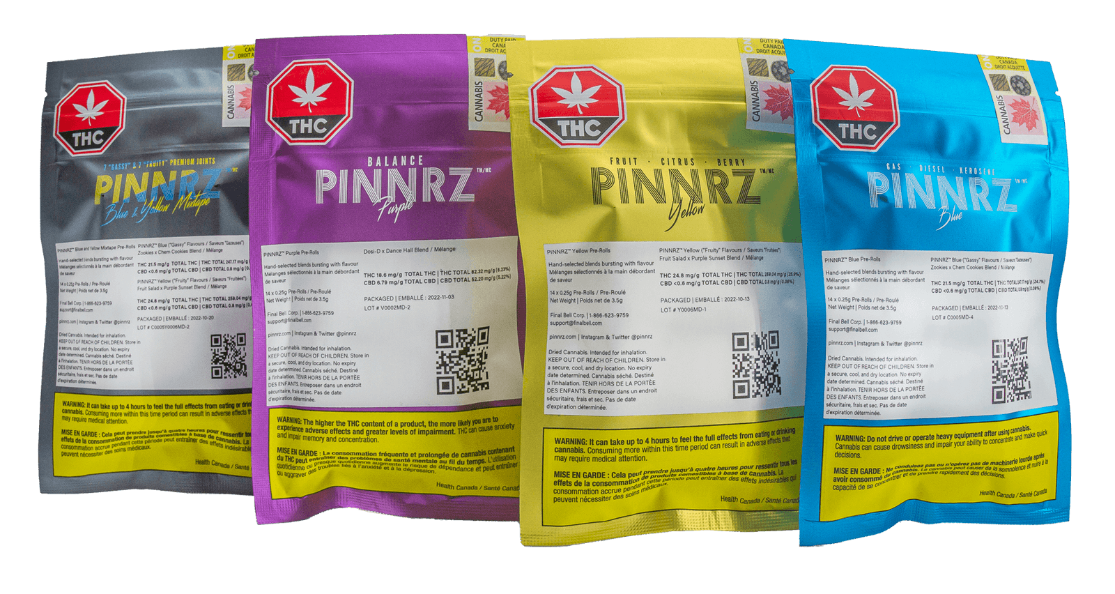 PINNRZ™ The Authentic & Iconic 0.25g Slim Joint