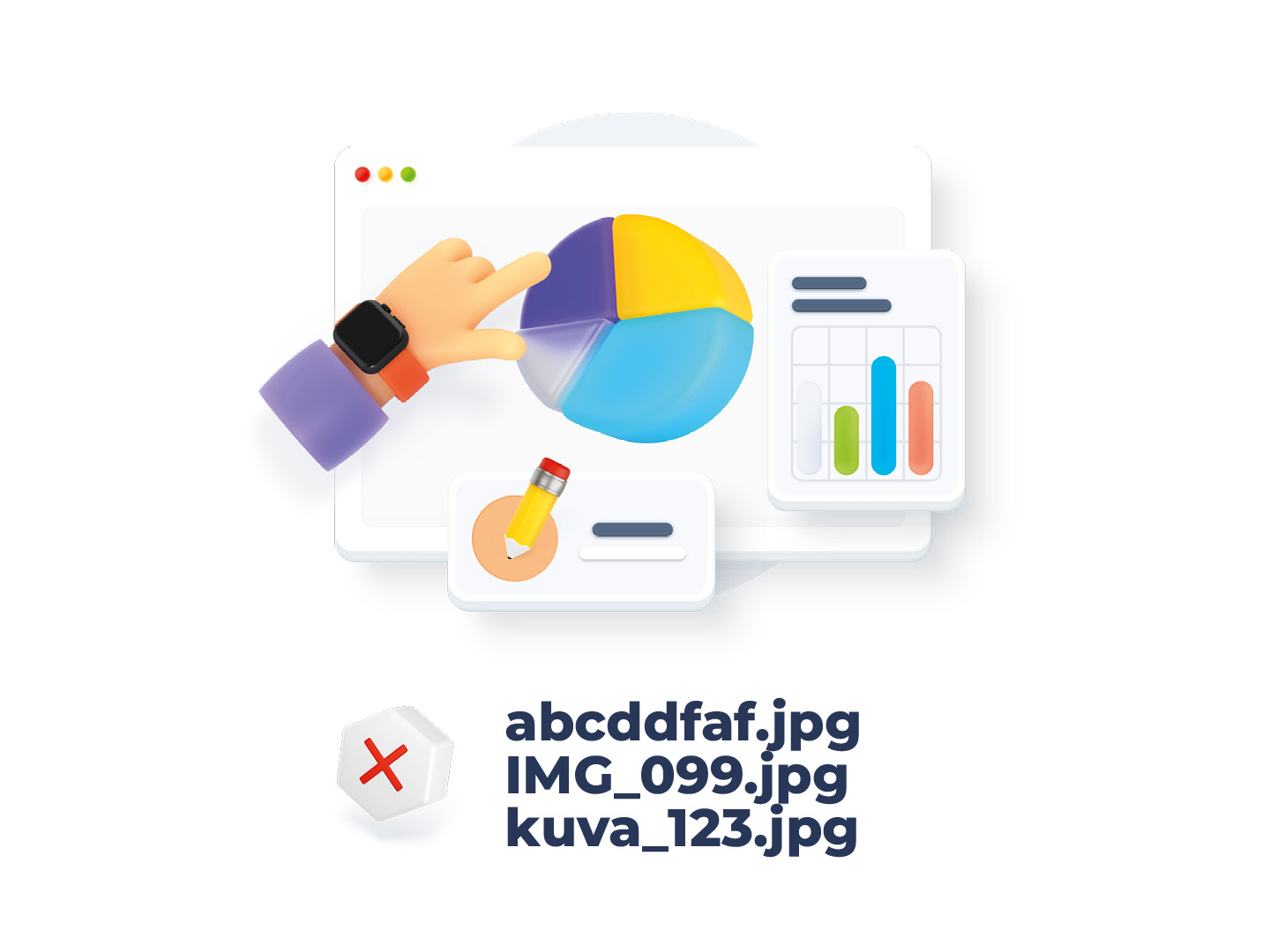 kuvien hakukoneoptimointi - älä nimeä kuvia näin