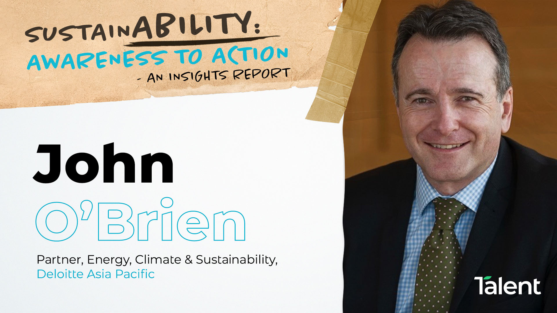 Learn from those leading the way in sustainability - John O’Brien