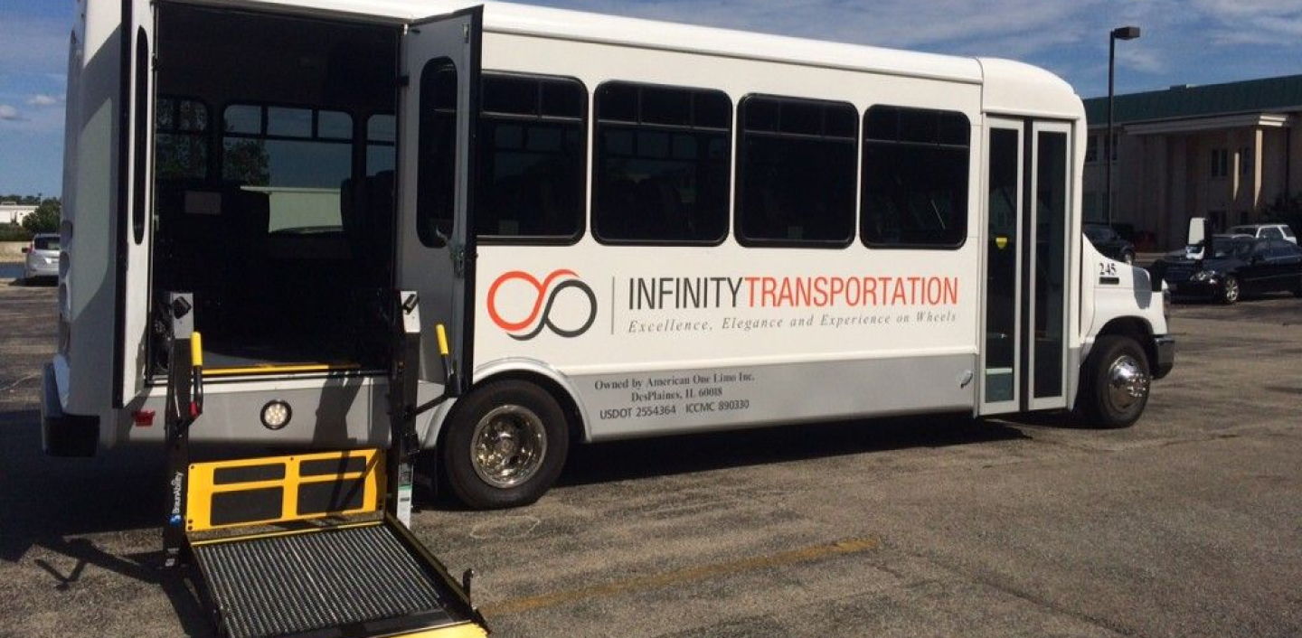 Infinity Transportation bus for people with disabilities