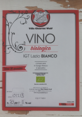 Vino Bianco Bio 20L