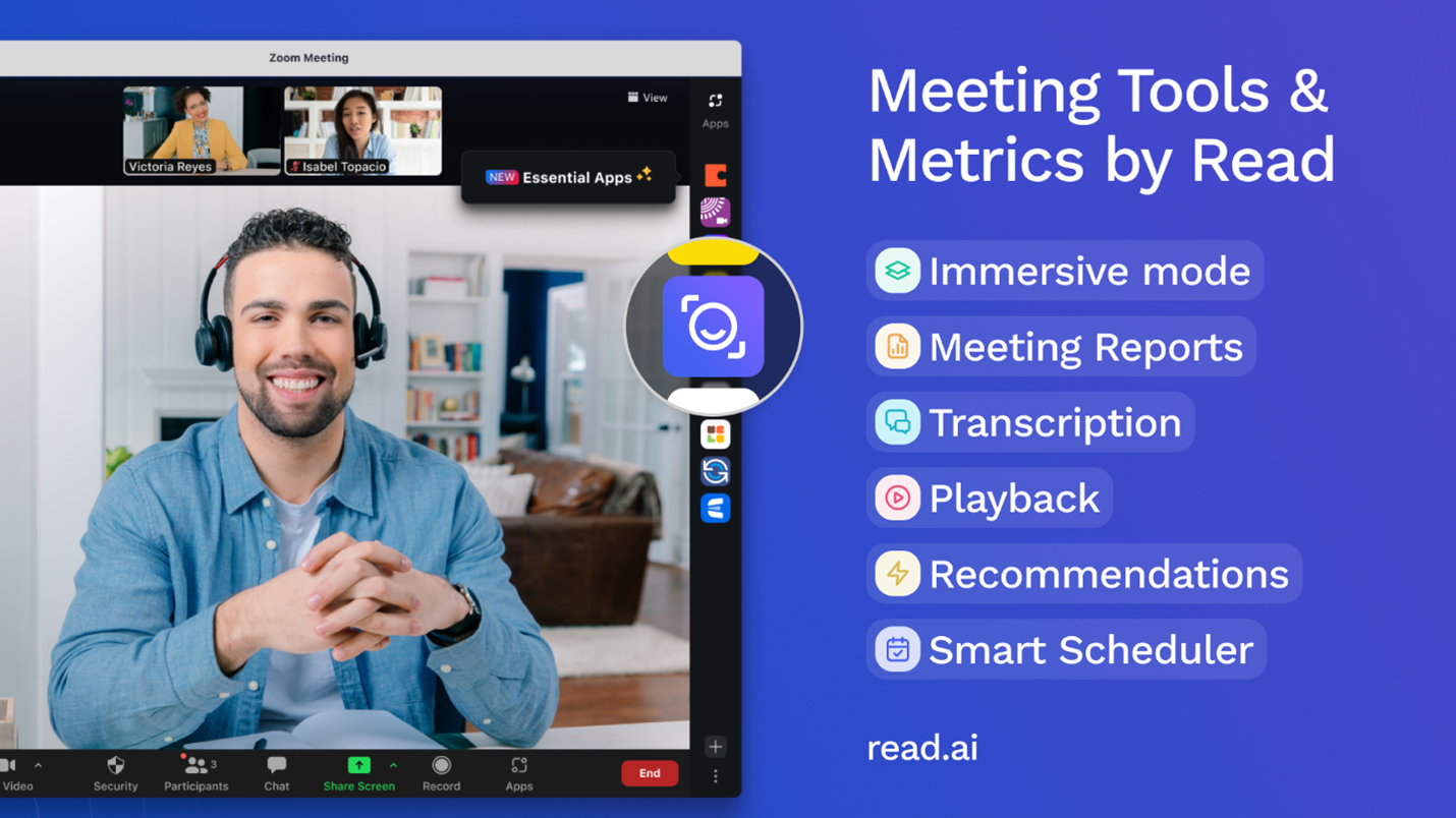 Meeting Metrics Tools By Read Named To Zoom Curated Essential Apps