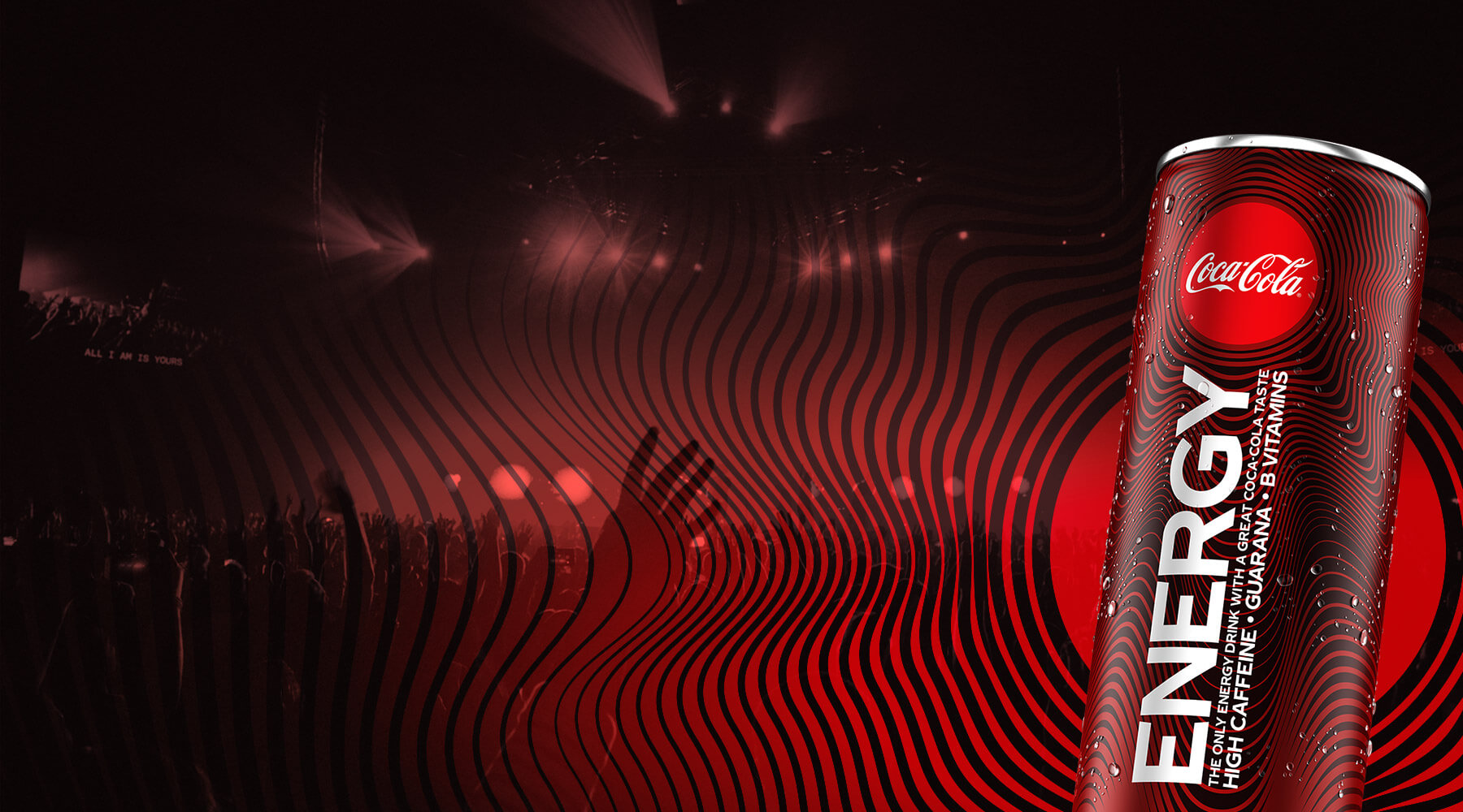 Projet CocaCola Energy Drink Mailing par Julien Saunier