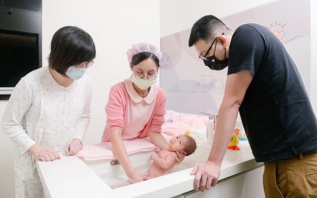 一對一寶寶洗澡教澡實作教學