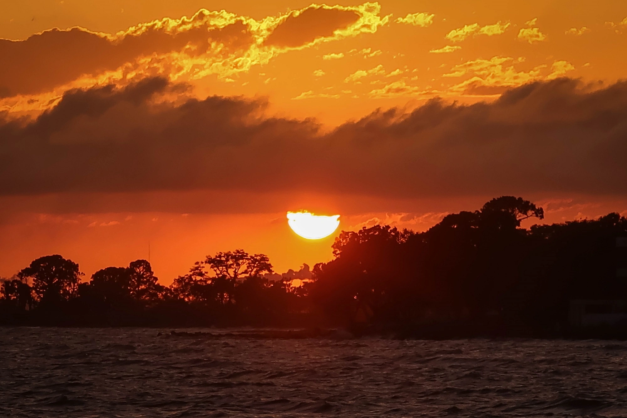 Golden Isles: Sunset over the Atlantic Ocean