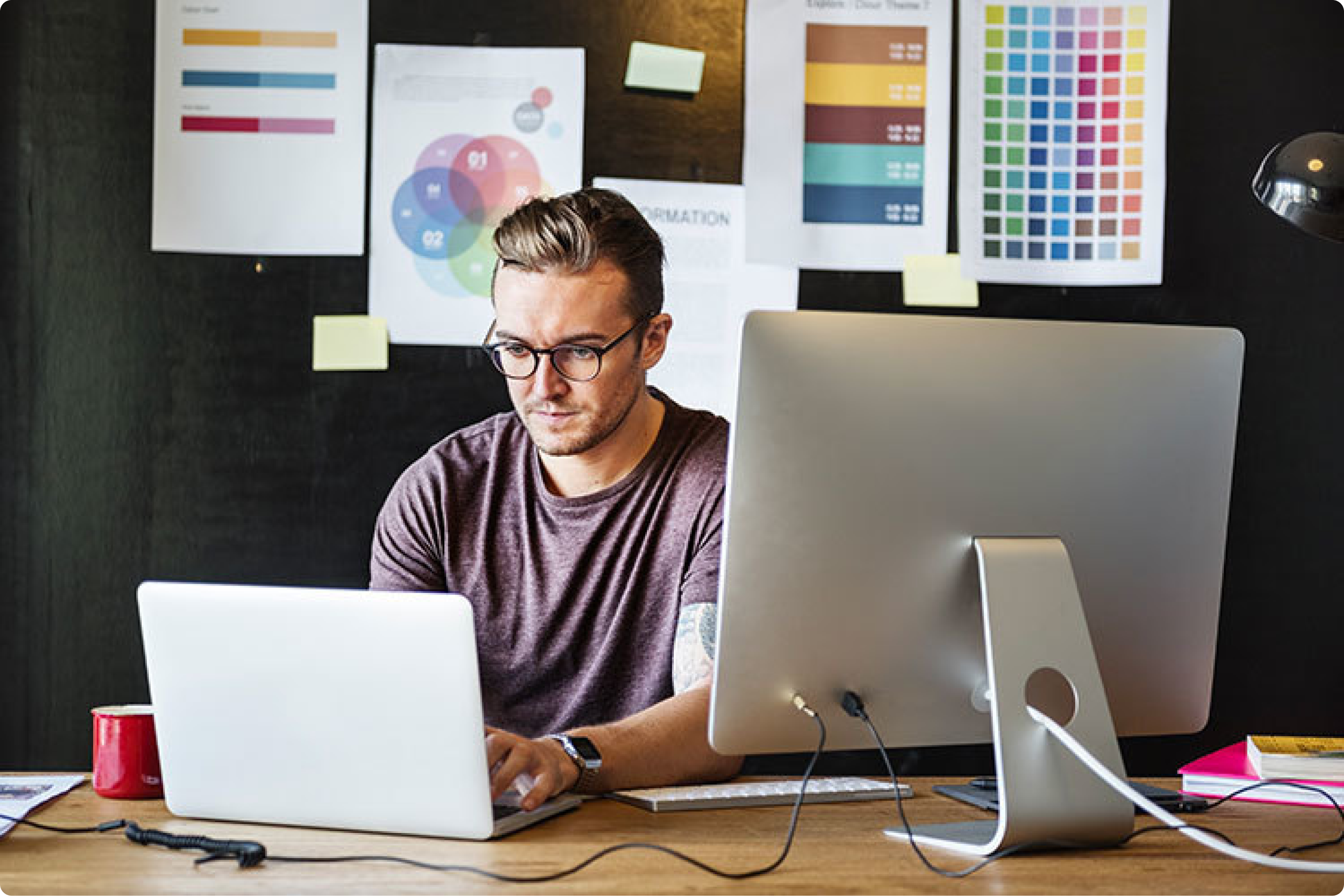 Brand Manager trabajando