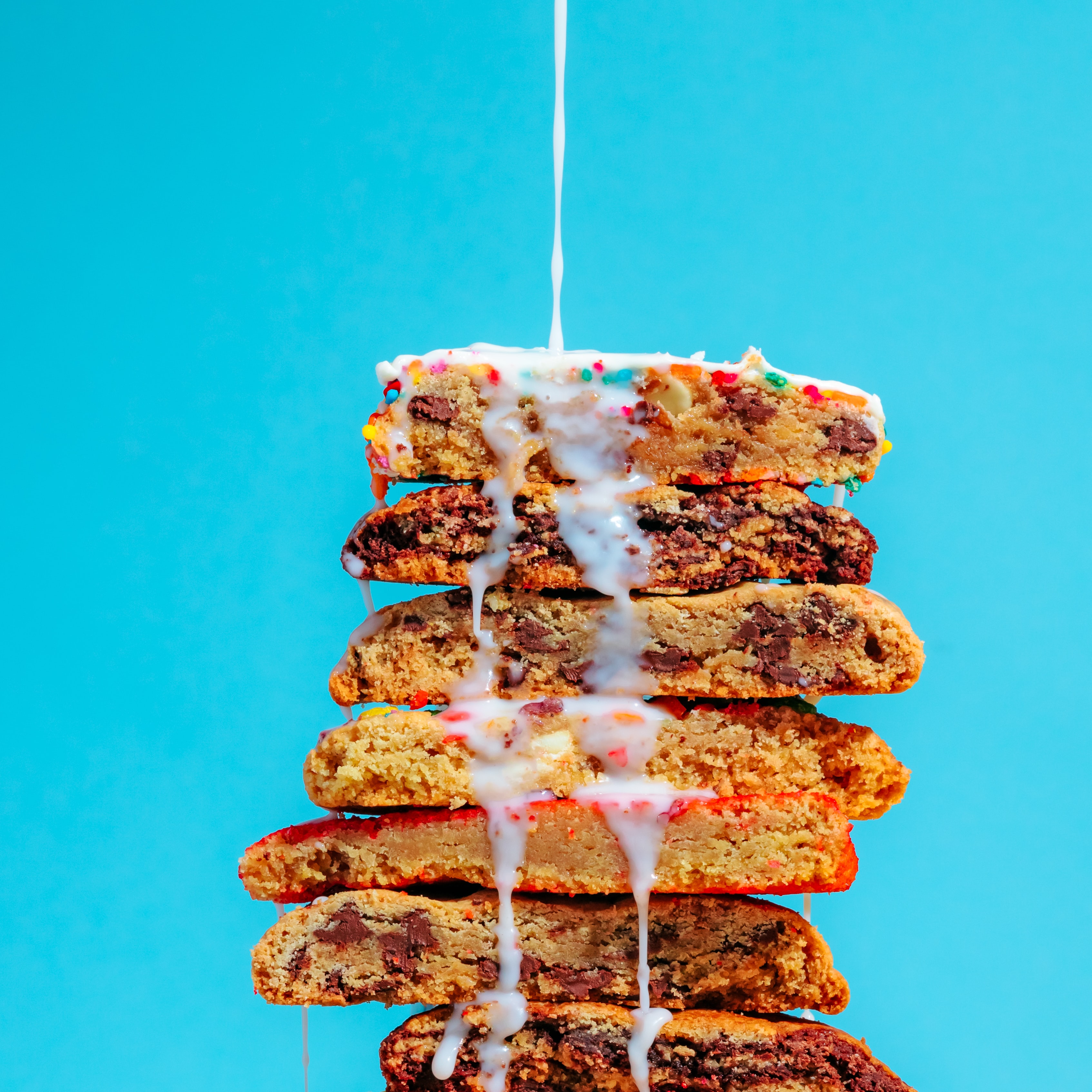 Cereal drizzle cookies