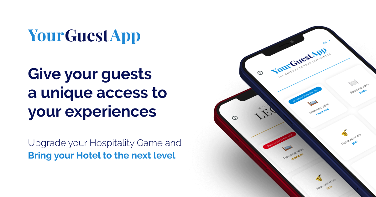Your Guest App The gateway to all the services of your hotel