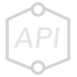 Restful API icon. 