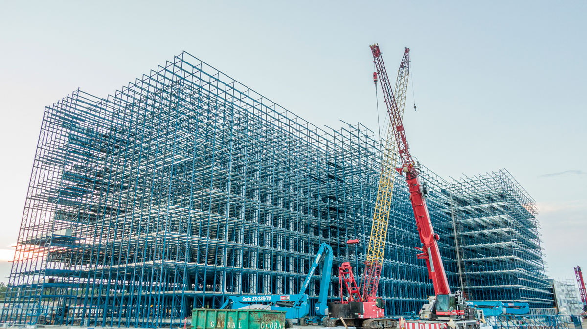 environmental controlled construction site facilities