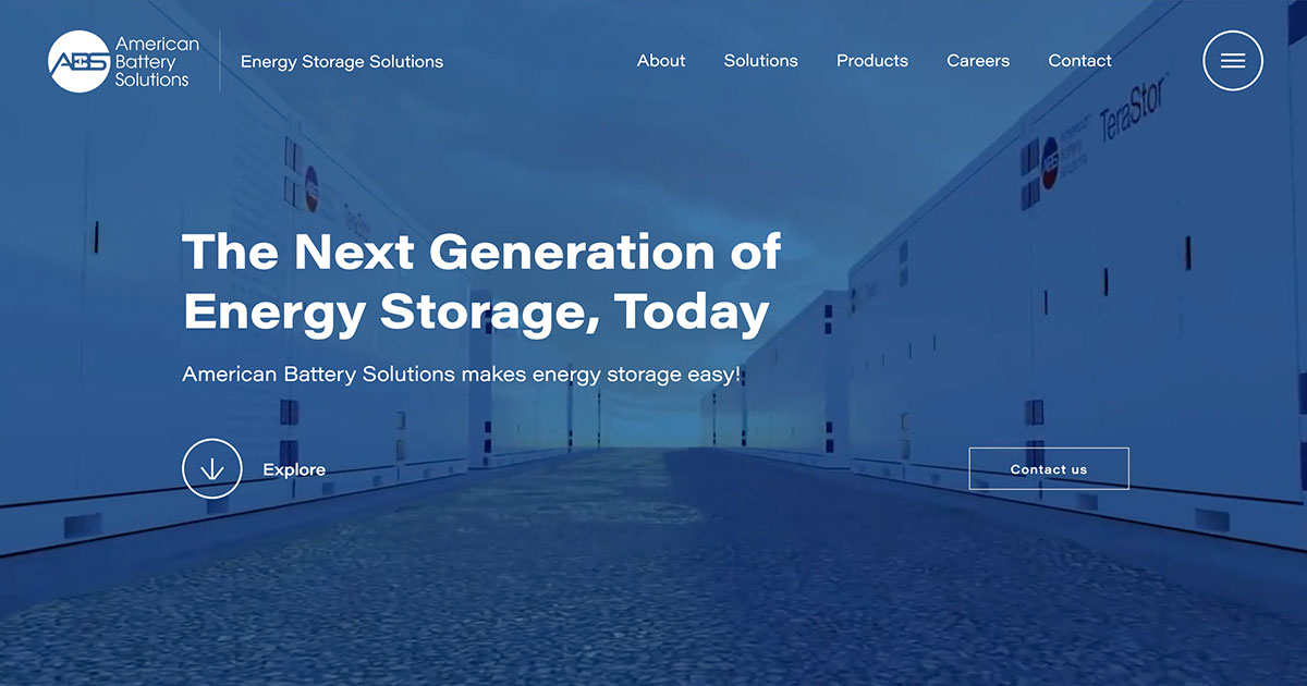 ABSESS Home American Battery Solutions