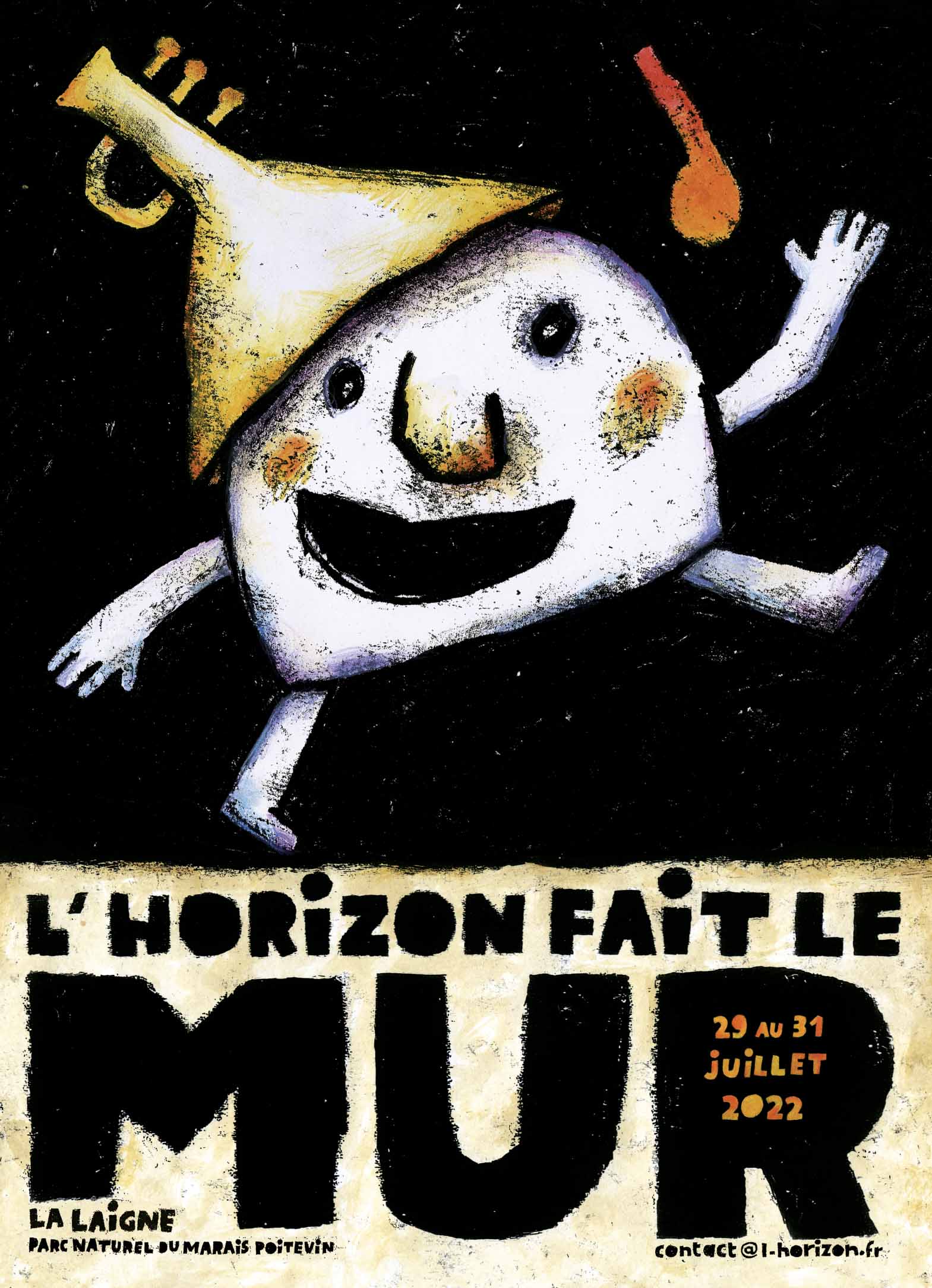 Affiche L'Horizon fait le mur 2022