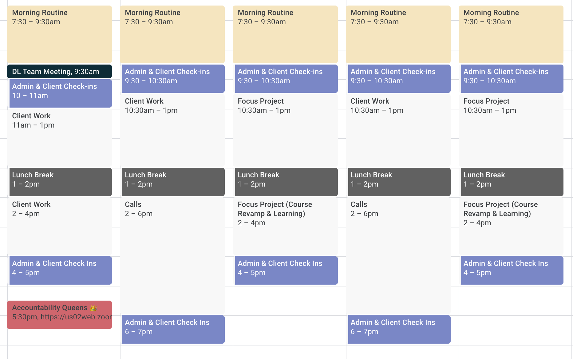 How To Block Off Time On Google Calendar 