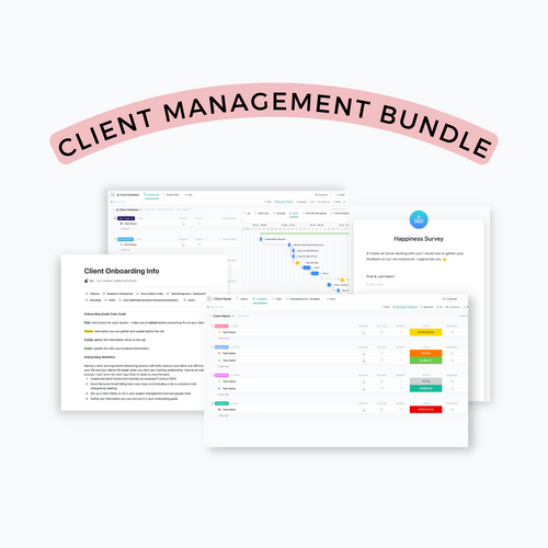ClickUp Templates ClickUp Template Shop DaSilva Life