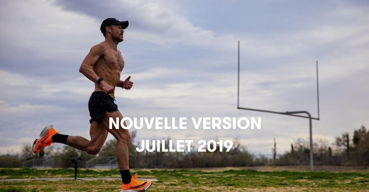 Nouvelle Version - Juillet 2019