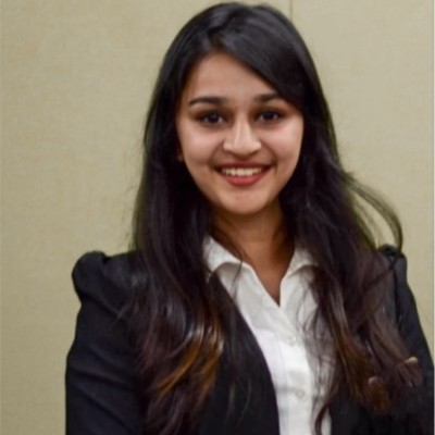 Woman wearing a suit