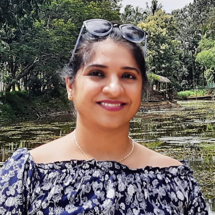 Profile picture of female outside