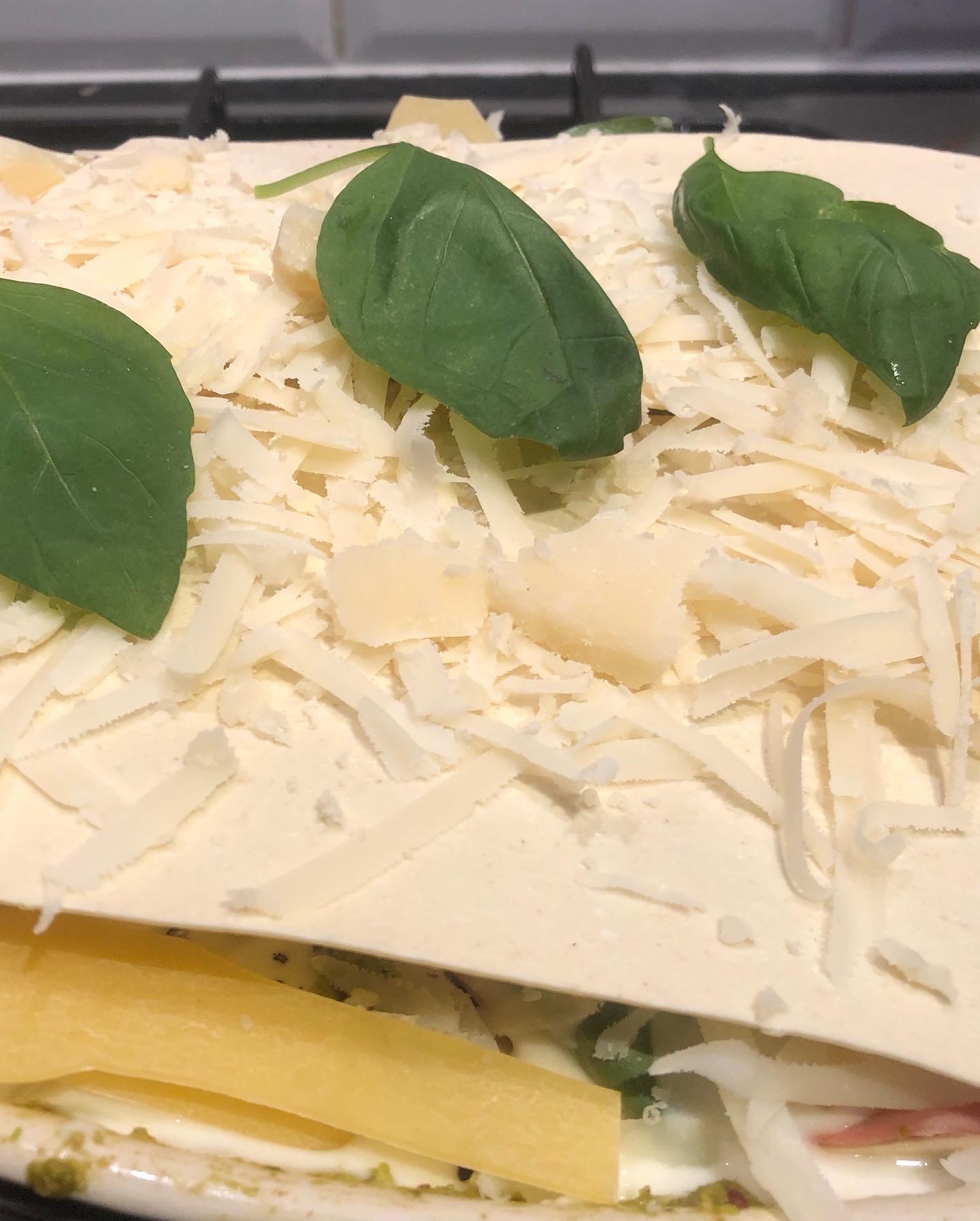 The Forest RECIPE Chloe's Cheese Club Lasagne Mortadella e Pistacchio