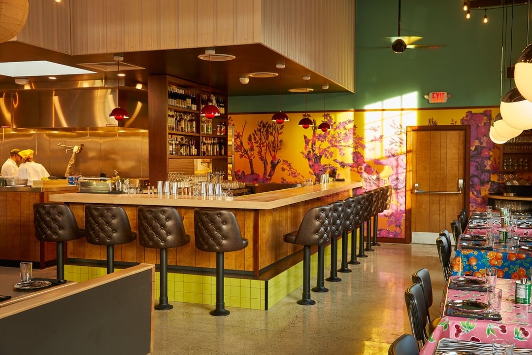 Laser Wolf Israeli Rooftop Restaurant The Hoxton, Williamsburg