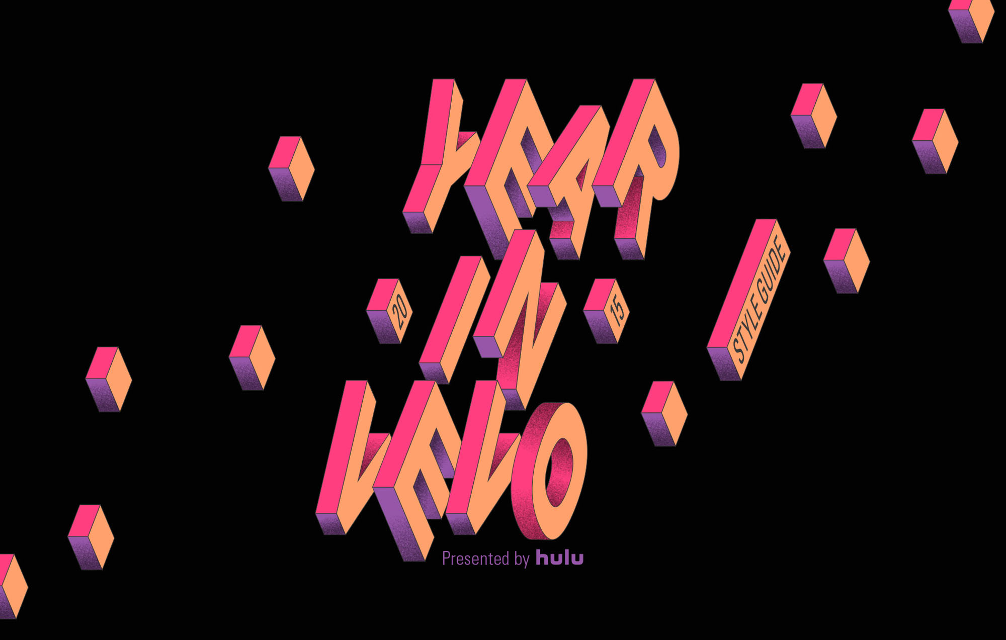Vivo in a year logo with a black background