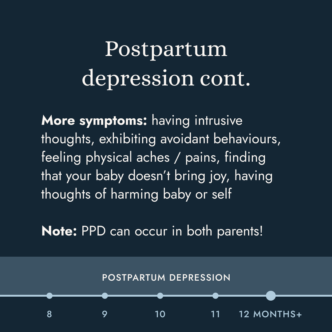 difference between baby blues and PPD infographic 4 of 4