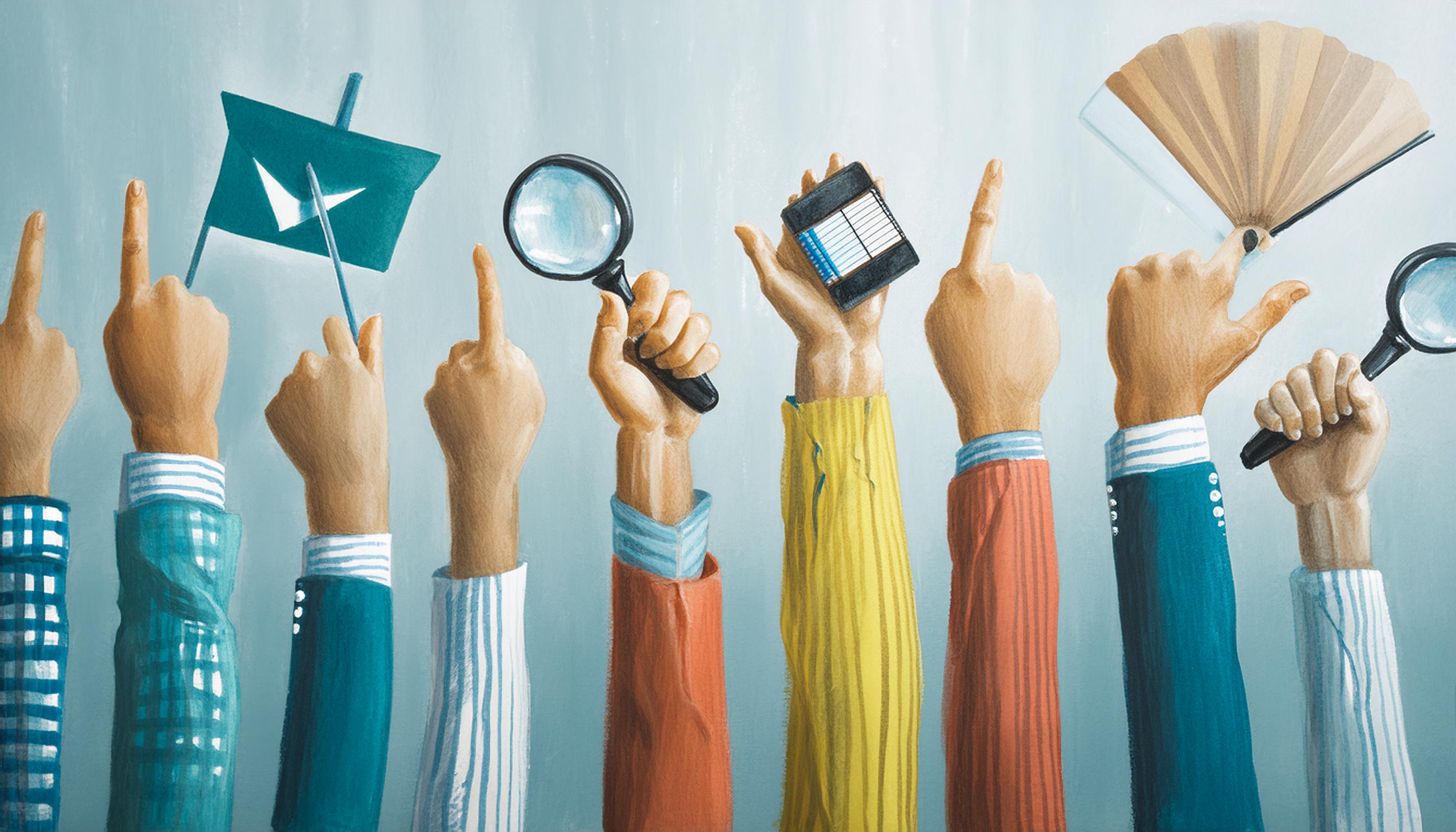 Illustration zur aktiven Einbindung von Schülern in die Erklärvideos-Erstellung durch kreative Aufgaben