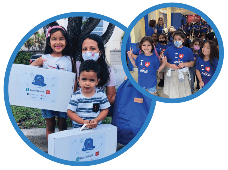 The Blue Backpack Project Amigos for Kids