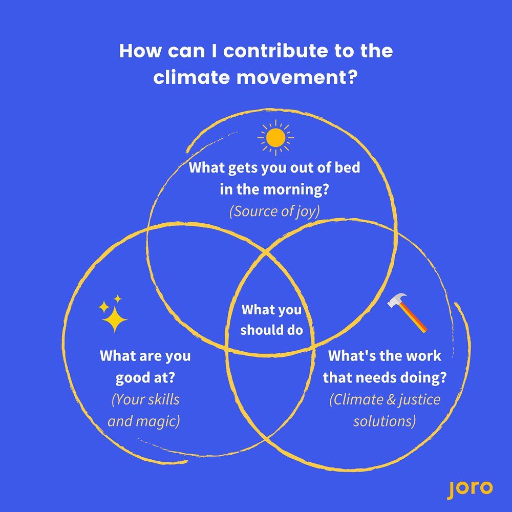 How can I contribute to the climate movement ?