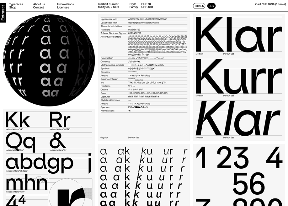 Extraset Type Foundry