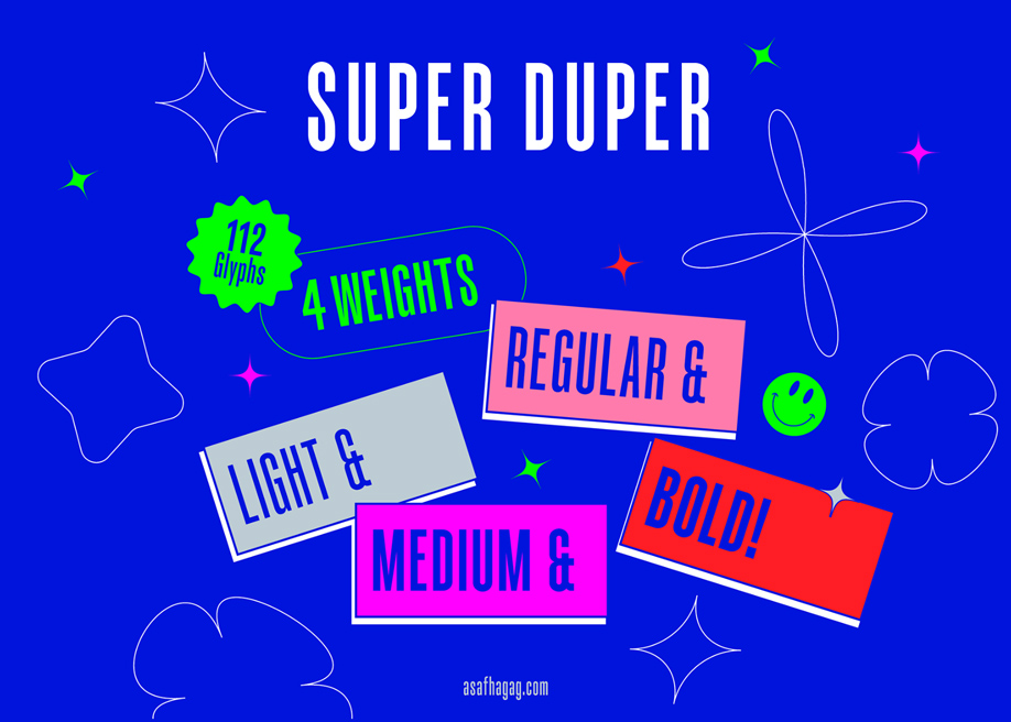 Super Duper - free font