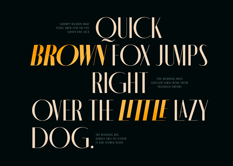 MONIQA TYPEFACE by Rajesh Rajput