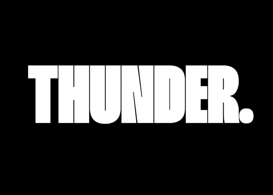 THUNDER typeface