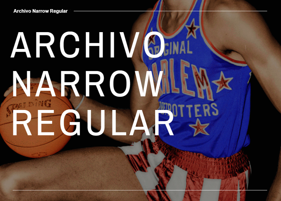 Archivo Narrow Regular - Free Font