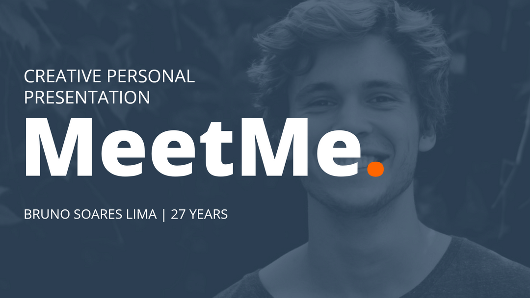 Creative Personal Google Slides Presentation MeetMe Powerpoint Themes