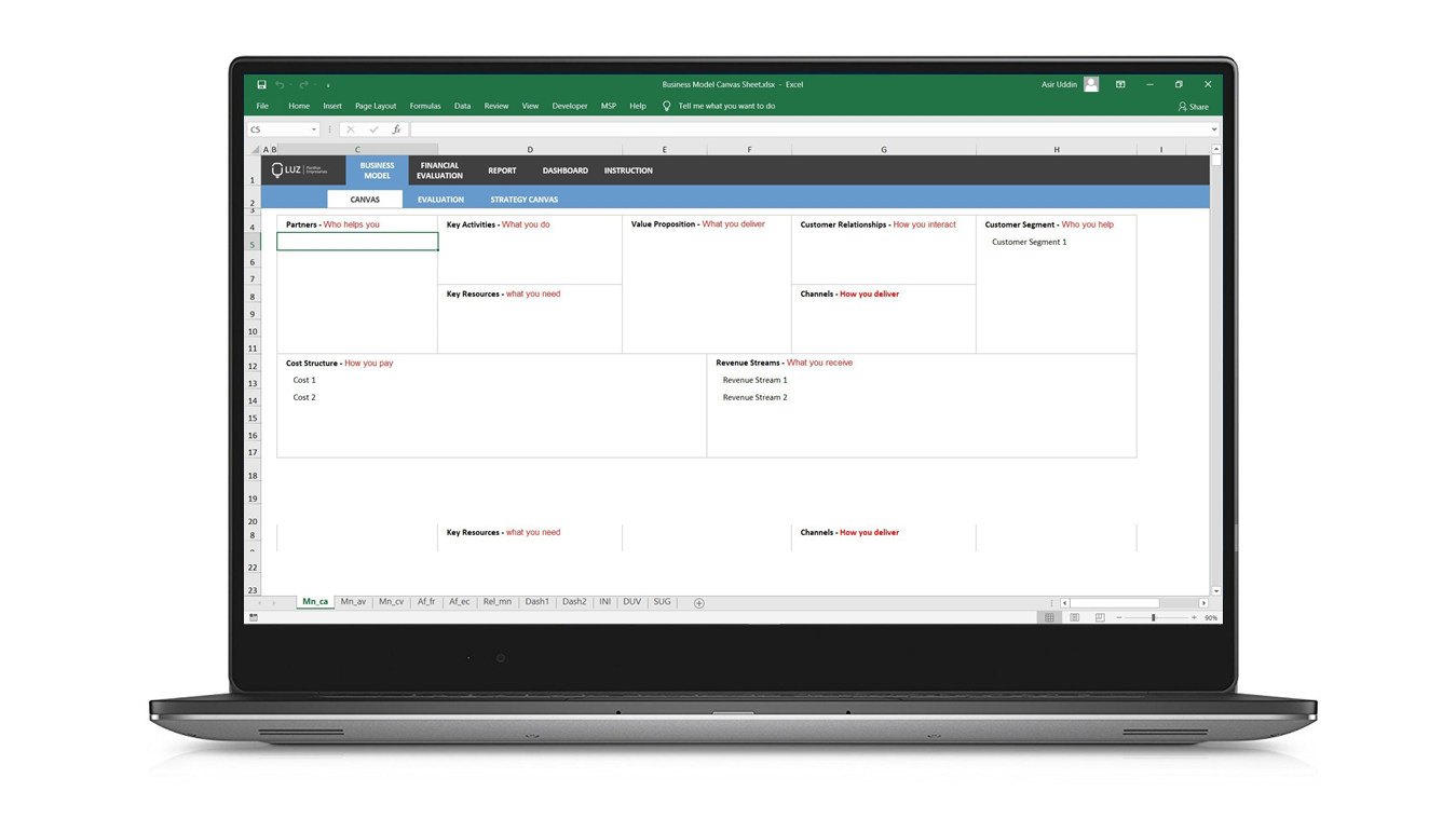 business-model-canvas-excel-spreadsheet-template-luz-templates