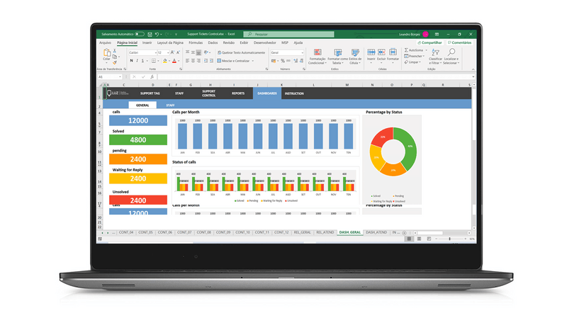 Customer Complaint Control Excel Spreadsheet Template - LUZ Templates
