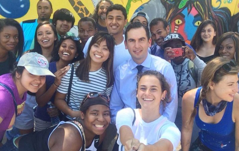 The Jersey City Mural Arts Program Youth Program