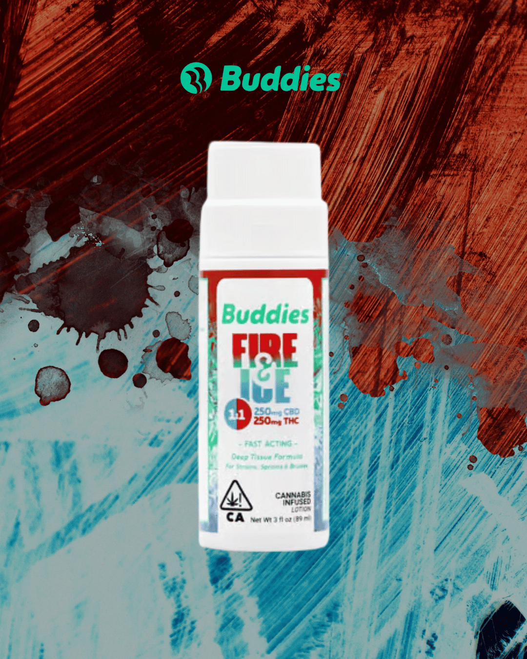 Ignite Your Recovery with Buddies Fire & Ice Roll-On Topical!