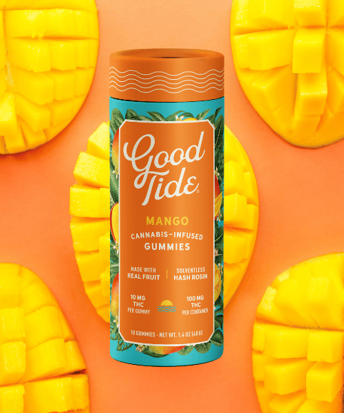 Dive into Tropical Bliss with Good Tide's Mango Gummies