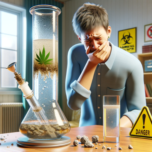 Why drinking bong water is a bad idea