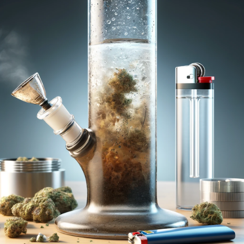 What's in bong water?