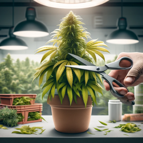 What is defoliation?