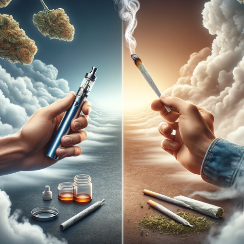 Vaping vs. smoking weed: What's the difference?