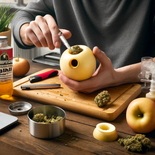 How to make an apple bong (aka apple pipe)