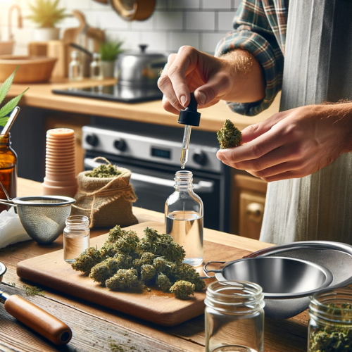 How to make a cannabis tincture