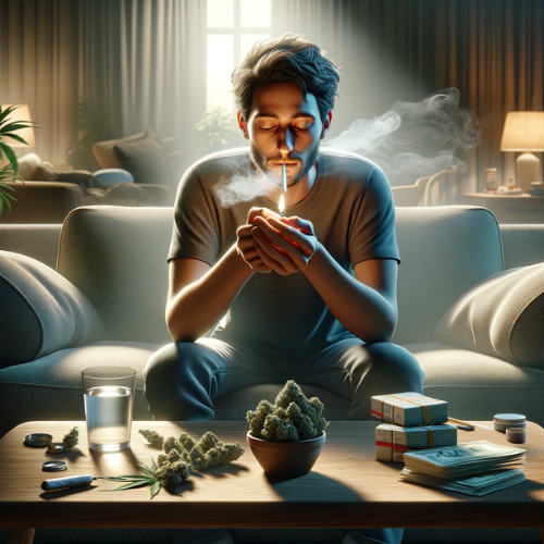 How to inhale weed without going overboard